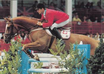 1995 Collect-A-Card Equestrian #196 Thomas Fuchs / Dylano Front